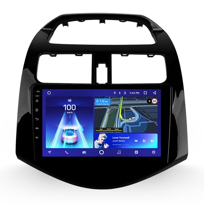 Переходная рамка Chevrolet Spark M300 (2009-2016) (9")