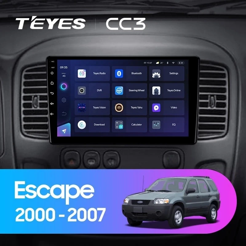 Штатная магнитола Teyes CC3 4/32 Ford Escape (2000-2007)