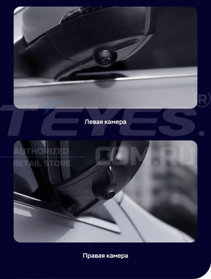 Штатная магнитола Teyes LUX ONE 360 6/128 Toyota Land Cruiser 200 (2007-2015) Тип-A