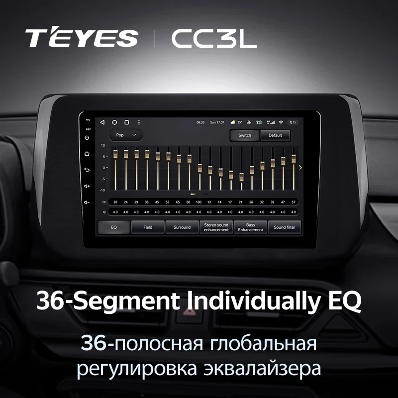 Штатная магнитола Teyes CC3L 4/64 Suzuki Swift 6 (2023-2026)