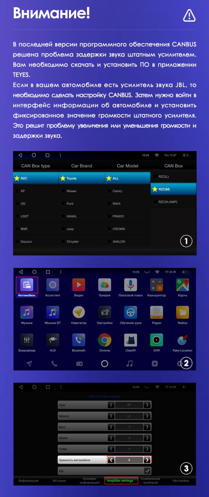 Штатная магнитола Teyes CC3 2K 6/128 Toyota Camry 7 XV 50 55 (2014-2017) F4