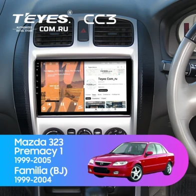 Штатная магнитола Teyes CC3 4/32 Mazda Premacy 1 (1999-2005) F2