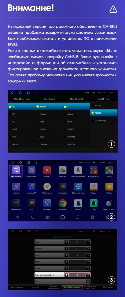 Штатная магнитола Teyes CC3L 4/32 Toyota Camry 7 XV 50 55 (2014-2017) F4