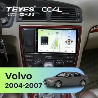 Штатная магнитола Teyes CC4L 6/64 Volvo XC70 V70 (2004-2007)