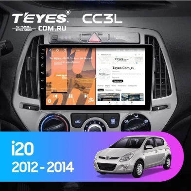 Штатная магнитола Teyes CC3L 4/32 Hyundai i20 2 (2012-2014)