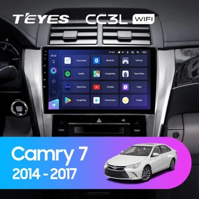 Штатная магнитола Teyes CC3L WiFi 2/32 Toyota Camry 7 XV 50 55 (2014-2017) F4