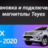 Штатная магнитола Teyes CC3 2K 6/128 Honda Fit 3 GP GK (2013-2020) Тип-A Правый руль