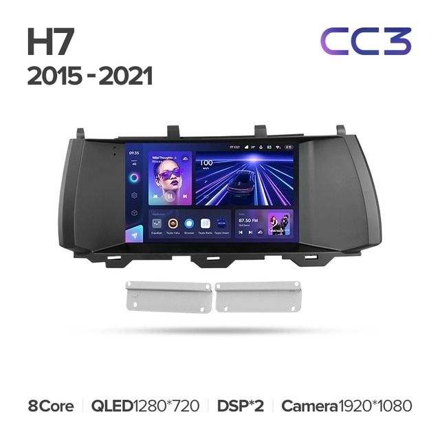 Штатная магнитола Teyes CC3L 4/32 Hover Haval H7 1 (2015-2021)