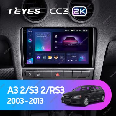 Штатная магнитола Teyes CC3 2K 4/32 Audi S3 2 (2006-2012)
