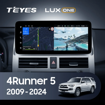 Штатная магнитола Teyes LUX ONE 360 6/128 Toyota 4Runner 5 N280 (2009-2024)