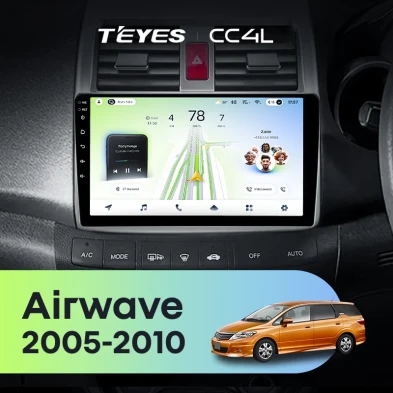 Штатная магнитола Teyes CC4L 6/64 Honda Airwave GJ (2005-2010) Правый руль