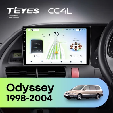 Штатная магнитола Teyes CC4L 6/64 Honda Odyssey RL1 (1998-2004) Тип-A Правый руль