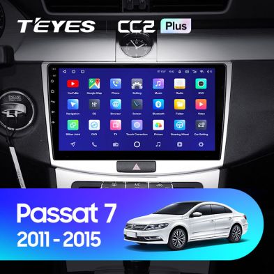 Штатная магнитола Teyes CC2 Plus 4/32 Volkswagen Passat B6 (2005-2010) \ B7 (2010-2015)