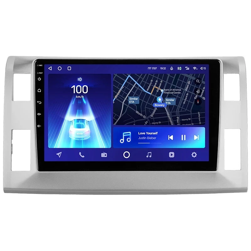 Переходная рамка Toyota Previa XR50 (2006-2019) Левый руль (10")