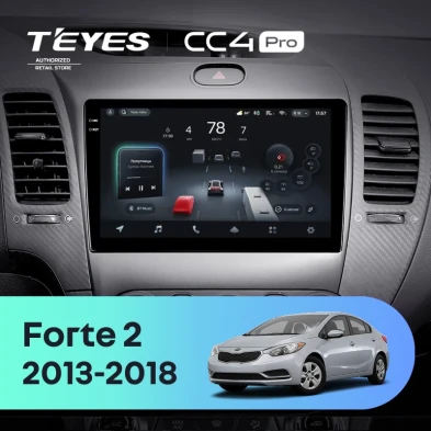 Штатная магнитола Teyes CC4 Pro 8/128 Kia Forte 2 (2013-2018) F3