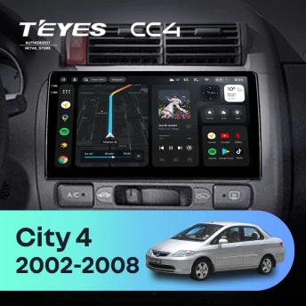 Штатная магнитола Teyes CC4 6/64 Honda City 4 (2002-2008)