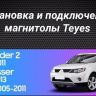 Штатная магнитола Teyes CC3 2K 4/64 Citroen C-Crosser 1 (2007-2013) Тип-A (13")