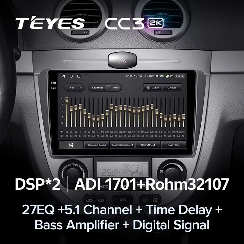 Штатная магнитола Teyes CC3 2K 4/64 Chevrolet Orlando (2010-2018)