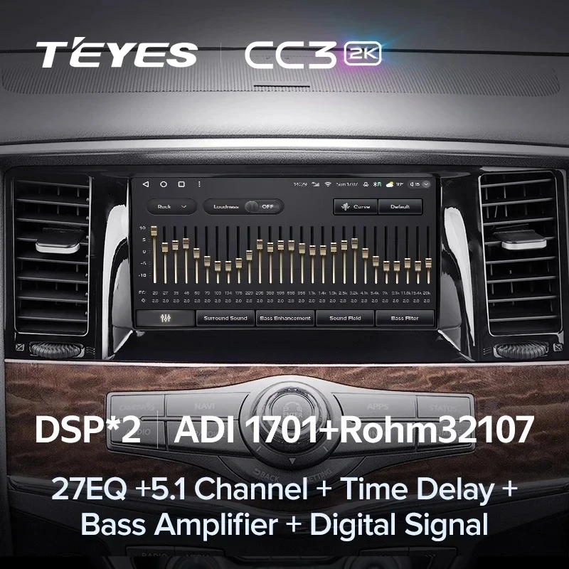 Штатная магнитола Teyes CC3 2K 4/64 Infiniti QX56 (2010-2013)