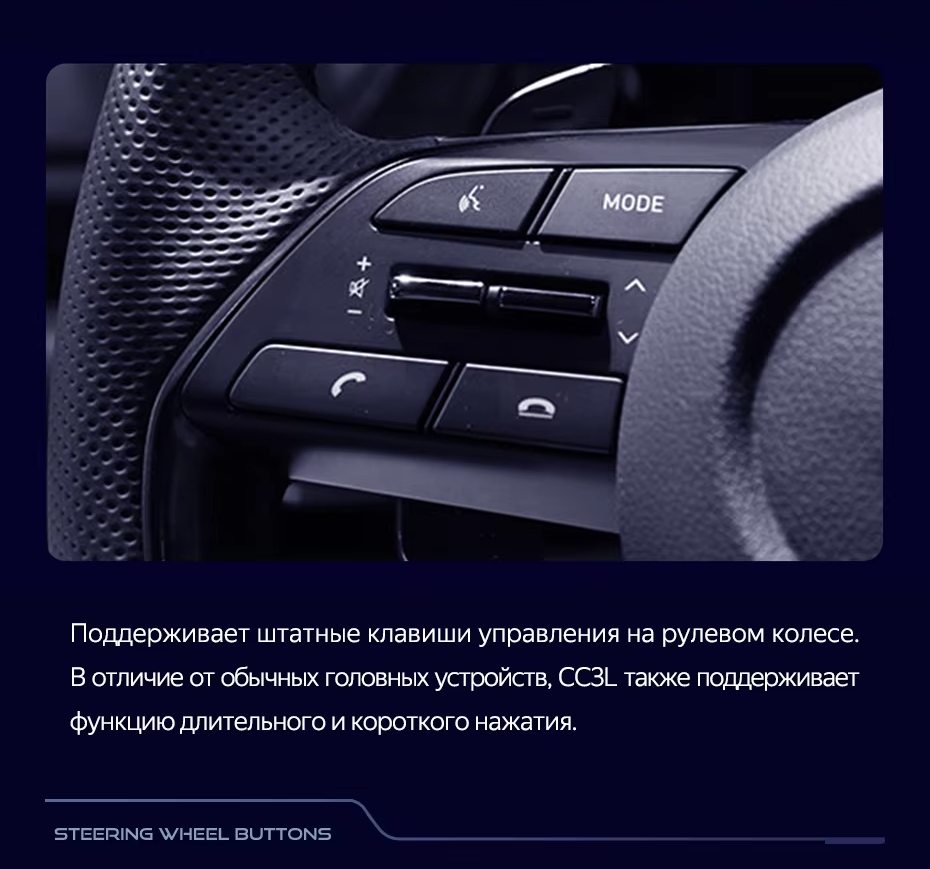 Штатная магнитола Teyes CC3L 4/64 Hyundai Sonata DN8 (2019-2020) Тип-A