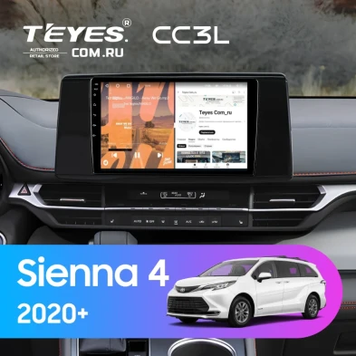 Штатная магнитола Teyes CC3L 4/64 Toyota Sienna 4 (2020-2026)