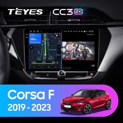 Штатная магнитола Teyes CC3 2K 4/64 Opel Corsa F (2019-2023)
