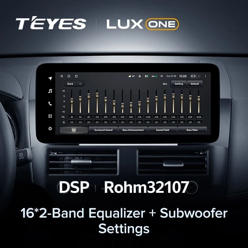 Штатная магнитола Teyes LUX ONE 4/32 Mitsubishi Outlander 2 CW0W (2009-2013) Тип-A