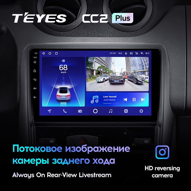 Штатная магнитола Teyes CC2L Plus 1/16 Renault Duster 1 (2010-2015)