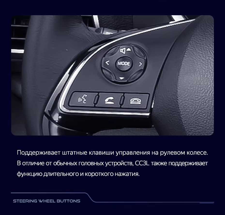 Штатная магнитола Teyes CC3L 4/64 Mitsubishi Eclipse Cross 1 (2017-2021) F1