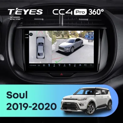 Штатная магнитола Teyes CC4 Pro 360 8/128 Kia Soul (2019-2020)