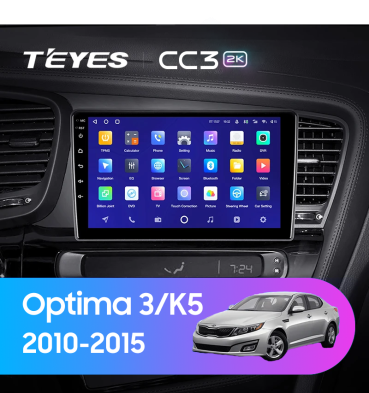 Штатная магнитола Teyes CC3 2K 4/32 Kia Optima 3 TF (2010-2015) F2