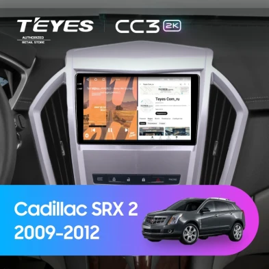 Штатная магнитола Teyes CC3 2K 4/64 Cadillac SRX 2 (2009-2012)