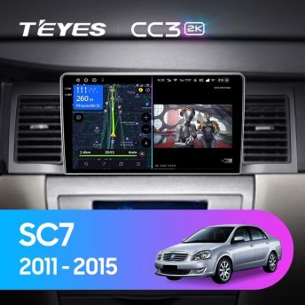 Штатная магнитола Teyes CC3 2K 4/64 Geely SC7 (2011-2015)