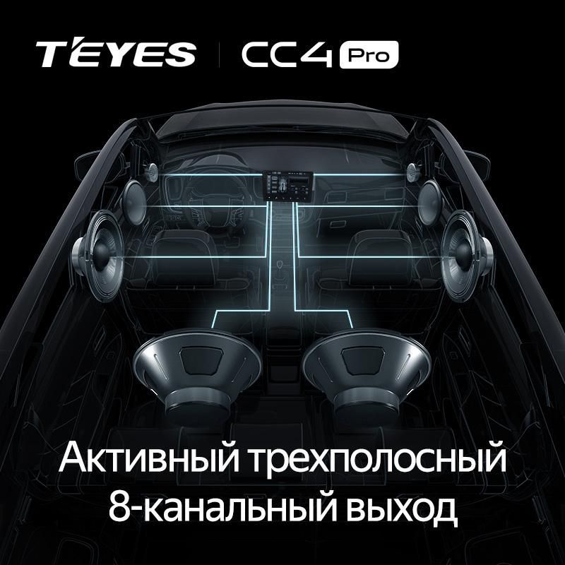 Штатная магнитола Teyes CC4 Pro 8/128 Honda Stepwgn 3 (2005-2009) Правый руль