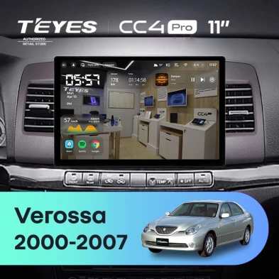Штатная магнитола Teyes CC4 Pro 12/256 Toyota Verossa (2000-2007) F2 (11")
