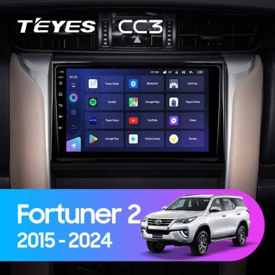 Штатная магнитола Teyes CC3 4/32 Toyota Fortuner 2 (2015-2024)
