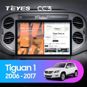 Штатная магнитола Teyes CC3 2K 4/32 Volkswagen Tiguan 1 NF (2006-2017) F2 (11&quot;)