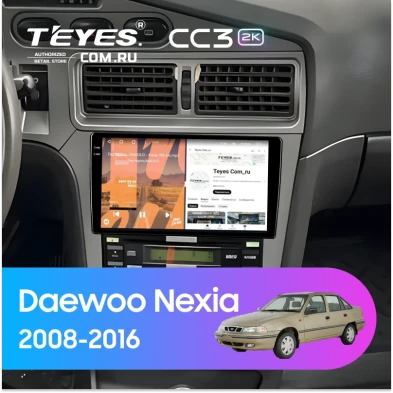 Штатная магнитола Teyes CC3 2K 4/64 Daewoo Nexia (2008-2016)