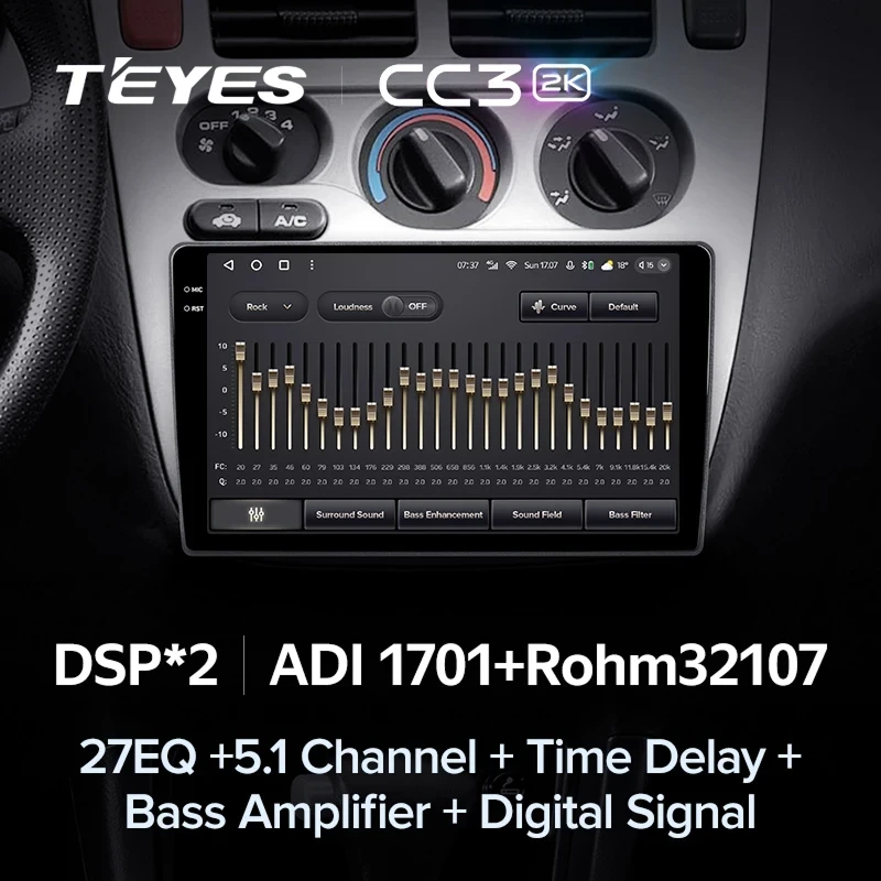 Штатная магнитола Teyes CC3 2K 4/64 Honda HR-V 1 (1998-2006)