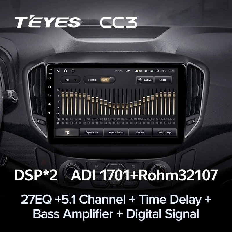Штатная магнитола Teyes CC3 4/32 Chery Tiggo 5 (2014-2018)