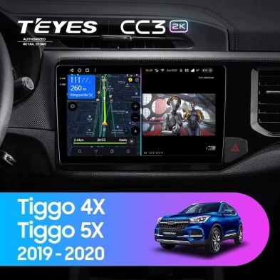 Штатная магнитола Teyes CC3 2K 360 6/128 Chery Tiggo 4X 5X (2019-2020)