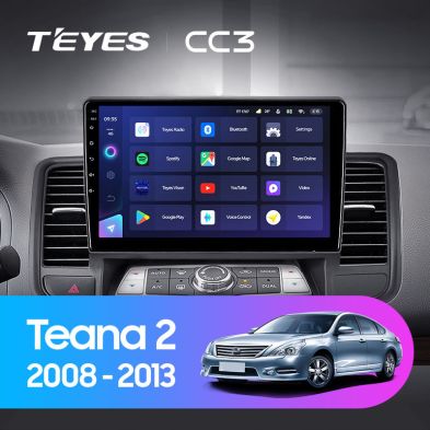 Штатная магнитола Teyes CC3 4/32 Nissan Teana J32 (2008-2013) Тип-A