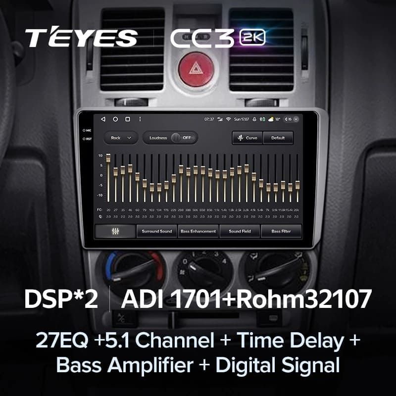 Штатная магнитола Teyes CC3 2K 360 6/128 Hyundai Getz 1 (2002-2011) F1