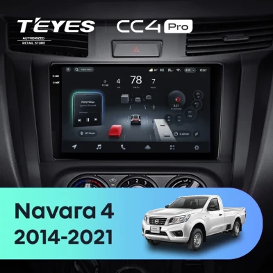 Штатная магнитола Teyes CC4 Pro 12/256 Nissan Navara D23 IV (2014-2021) Тип-B