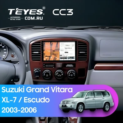 Штатная магнитола Teyes CC3 4/32 Suzuki Grand Vitara XL-7 (2003-2006)