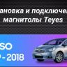 Штатная магнитола Teyes CC3 2K 360 6/128 Toyota Verso R20 (2009-2018) F1