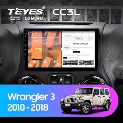 Штатная магнитола Teyes CC3L 4/32 Jeep Wrangler 3 JK (2010-2017) L14