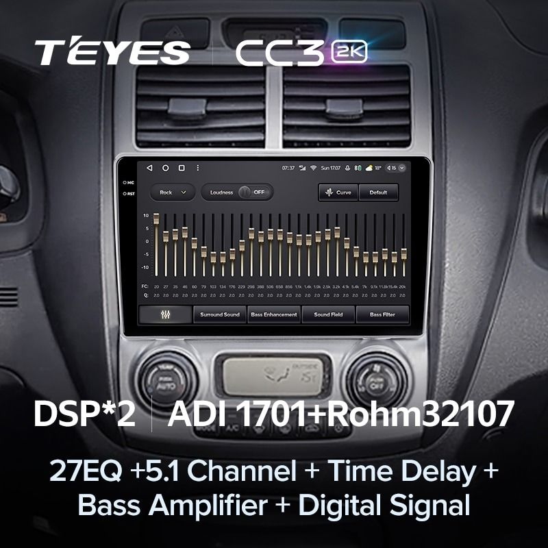 Штатная магнитола Teyes CC3 2K 4/32 Kia Sportage 2 (2004-2010)