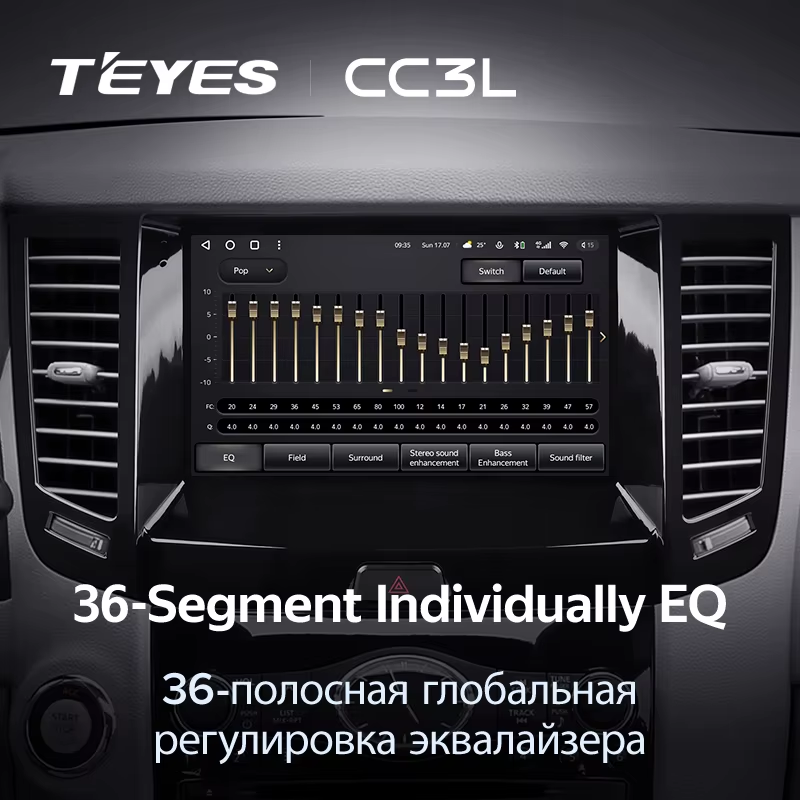 Штатная магнитола Teyes CC3L 4/64 Infiniti FX35 2 (2009-2013) Тип-A