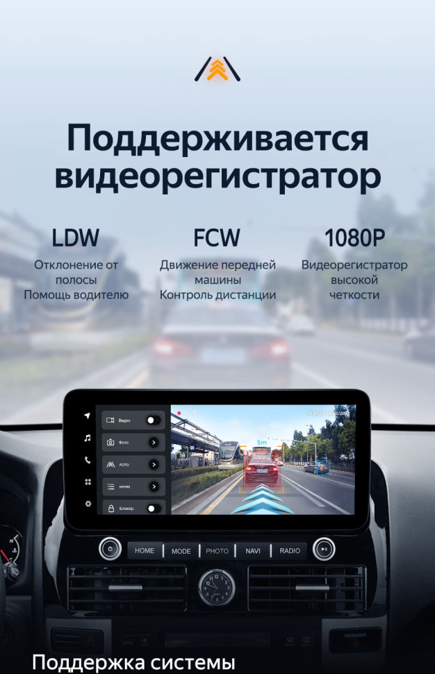 Штатная магнитола Teyes LUX ONE 4/64 Toyota Land Cruiser Prado 120 (2002-2009)